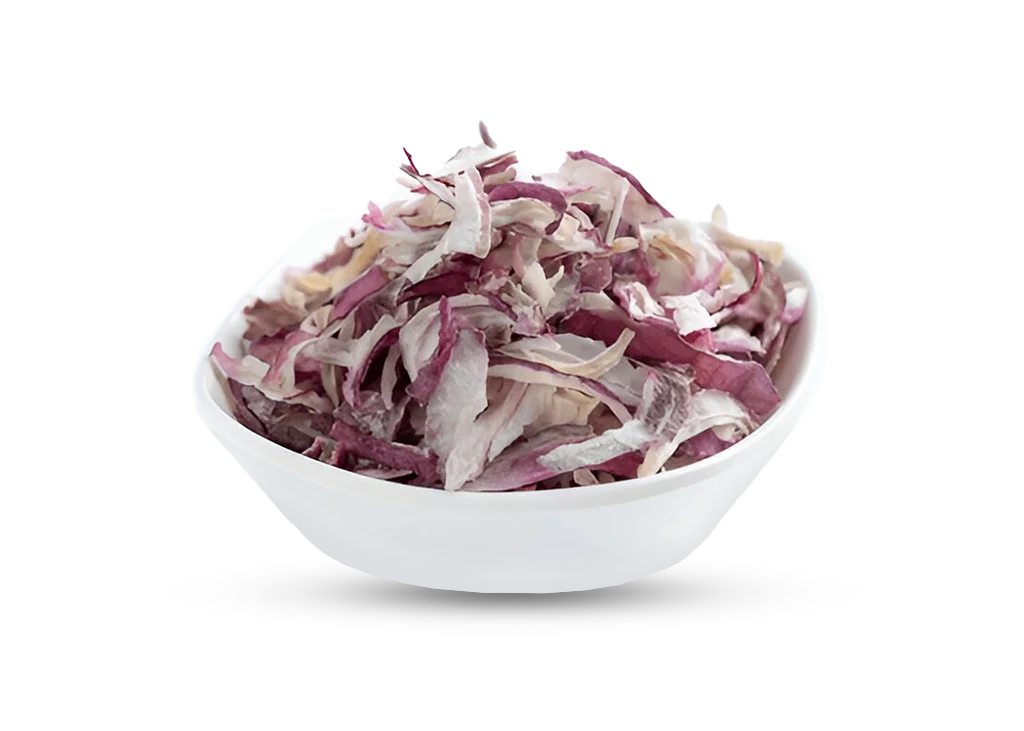Dehydrated Red Onions