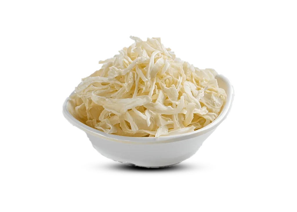 Dehydrated White Onions
